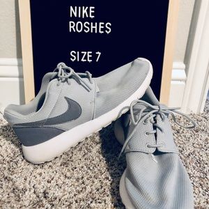 Grey Nike Roshes